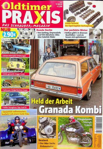 Deckblatt Oldtimer Praxis (07/2019)